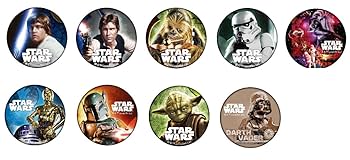 Amazon | スターウォーズ 缶バッジ コレクション BOX | バッジ